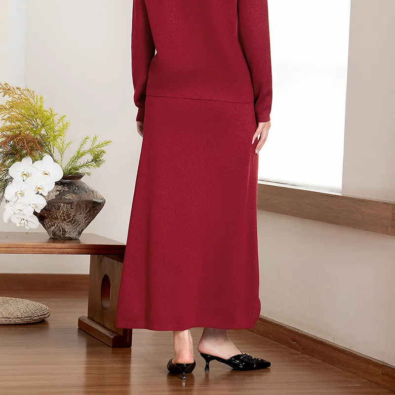 A LIFE ON THE LEFT Casual Long Skirt Women's-14