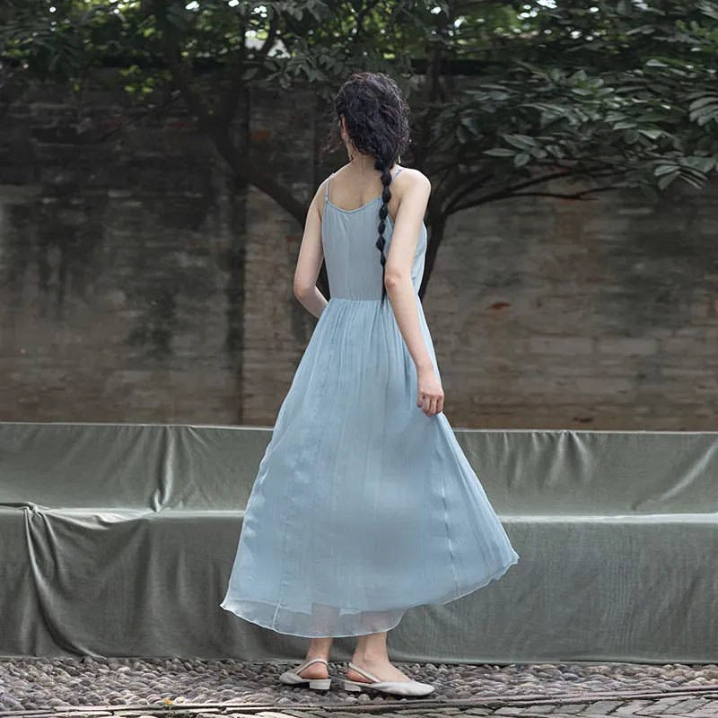 A LIFE ON THE LEFT Slip Dress Women's-14