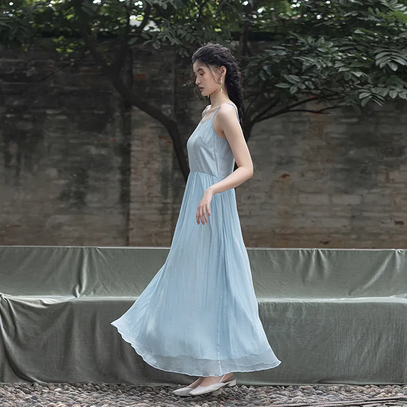 A LIFE ON THE LEFT Slip Dress Women's-13