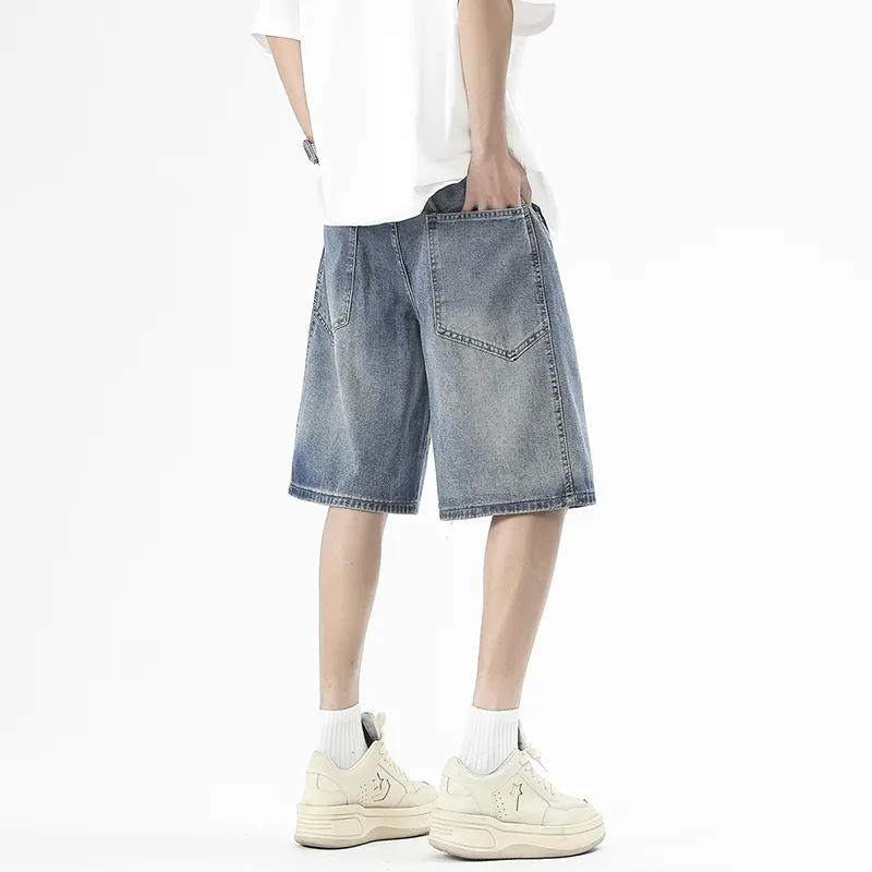 GOODHENLCE Denim Shorts Unisex-1
