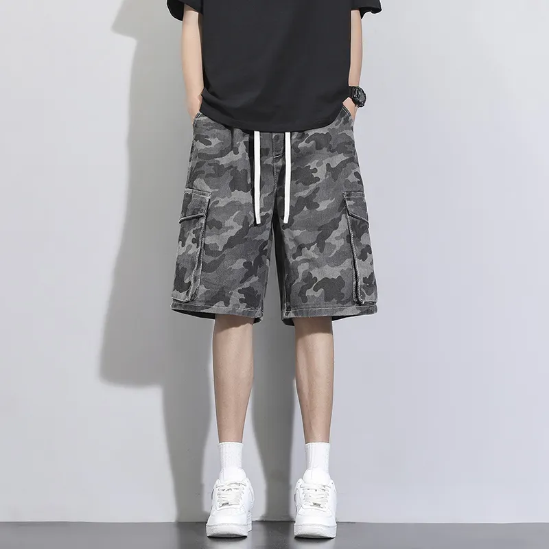 GOODHENLCE Denim Shorts Unisex-3