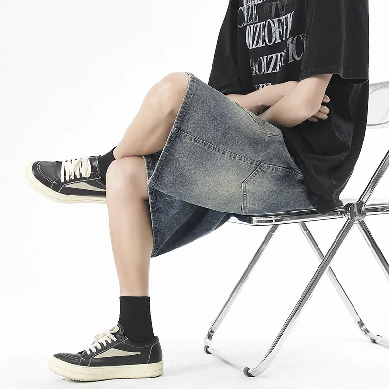 GOODHENLCE Denim Shorts Unisex-8