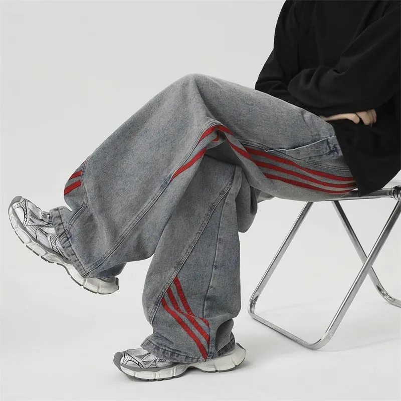 GOODHENLCE Jeans Unisex Blue-3