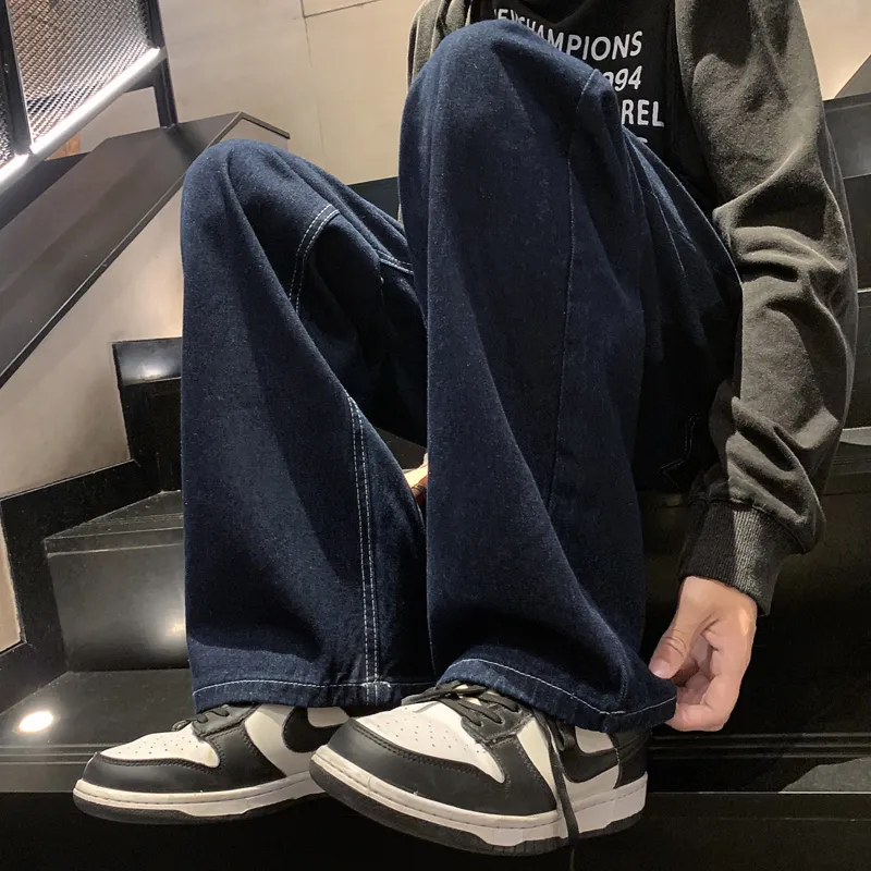 GOODHENLCE Jeans Unisex Blue-6