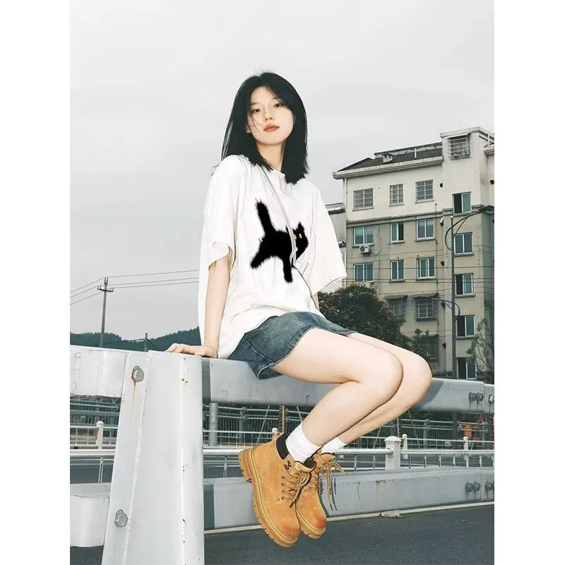 PAINT STAIN Fashion Individual T Shirt Unisex-8