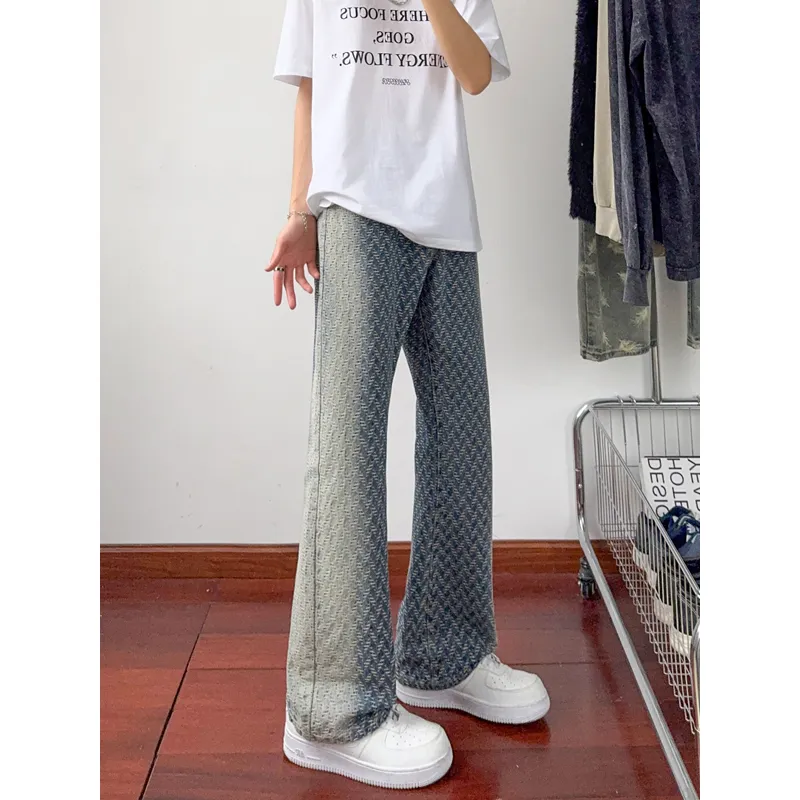 GOODHENLCE Jeans Unisex Blue-3