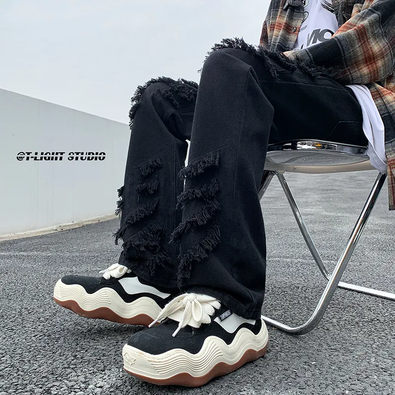 GOODHENLCE Jeans Unisex-8