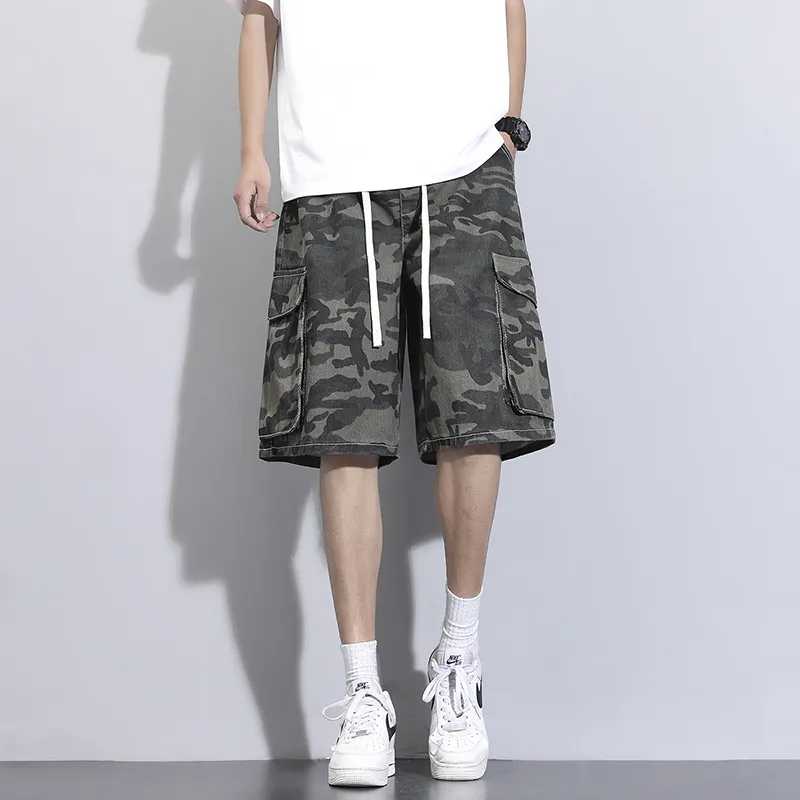 GOODHENLCE Denim Shorts Unisex-8