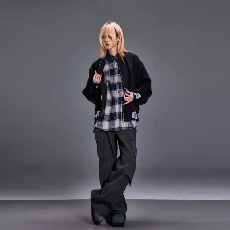 TESTUNG Jackets & Coats Unisex Blue Single Item-7