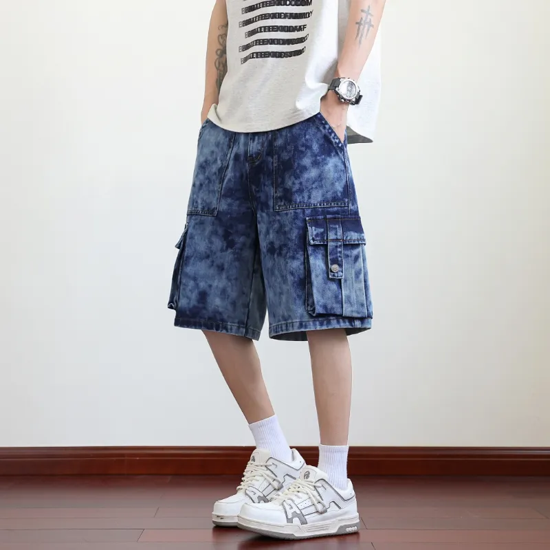 GOODHENLCE Denim Shorts Unisex-10
