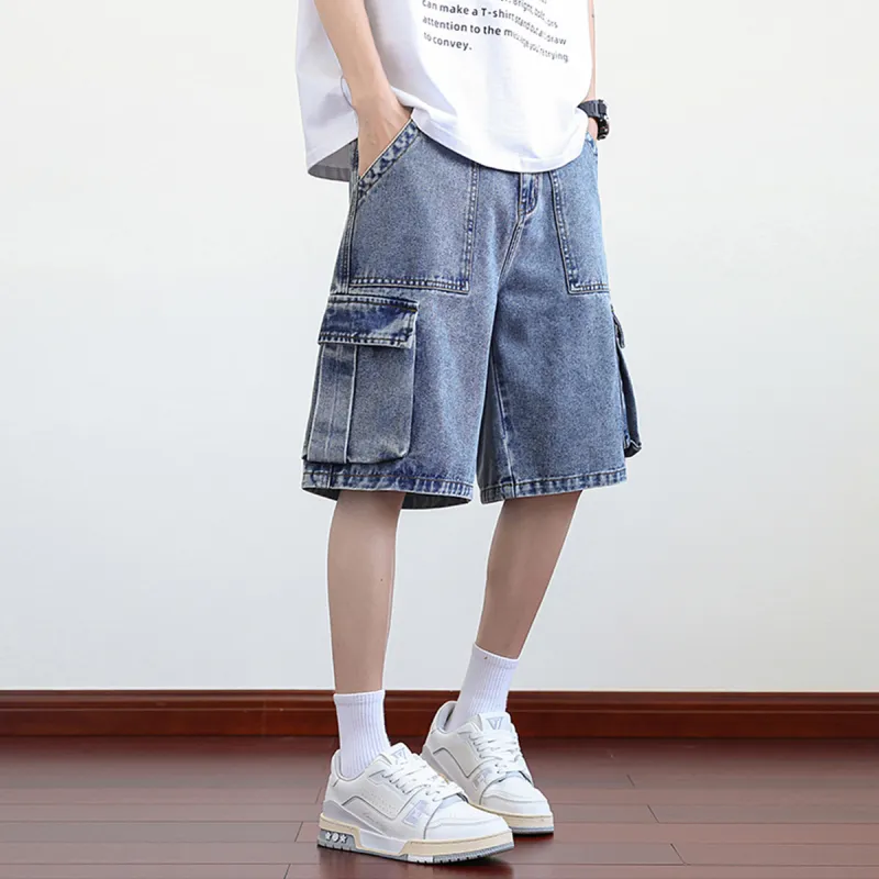 GOODHENLCE Denim Shorts Unisex-6