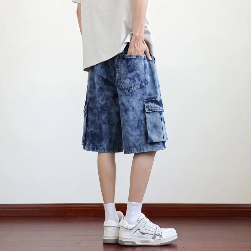 GOODHENLCE Denim Shorts Unisex-11