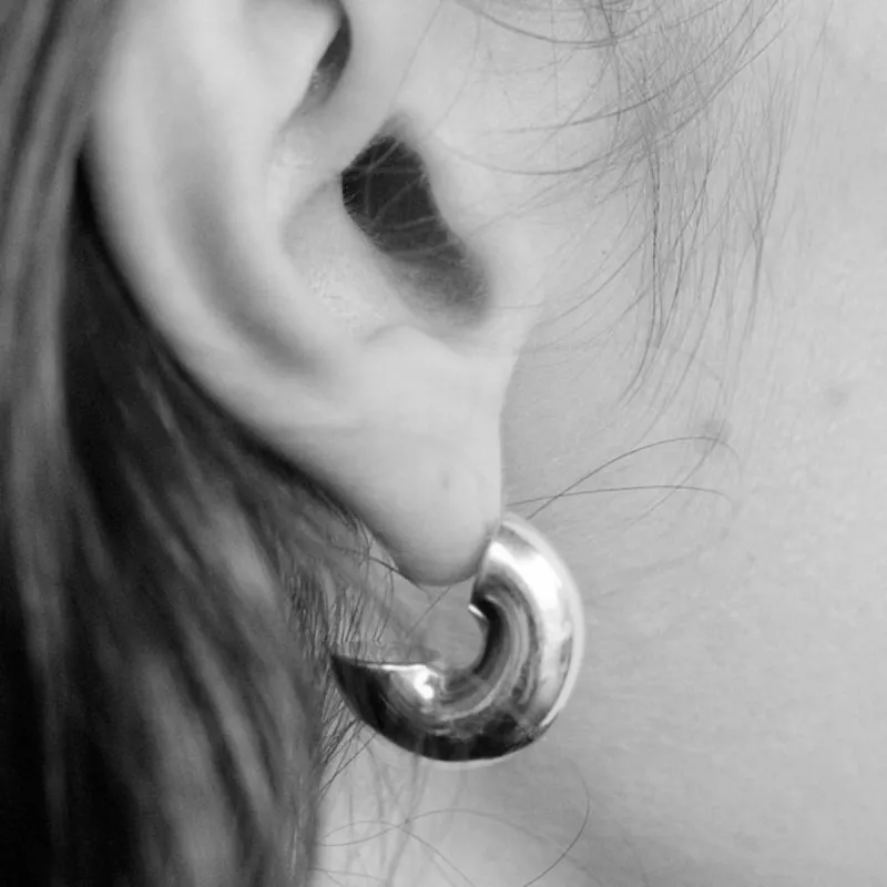 JASMIN SPARROW Silver Plated Earrings Unisex-3