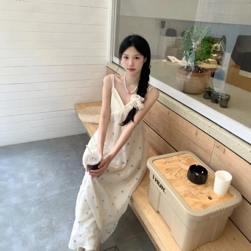 GEZITAI Slip Dresses Women's Absolutely Stunning Slip Dress-6