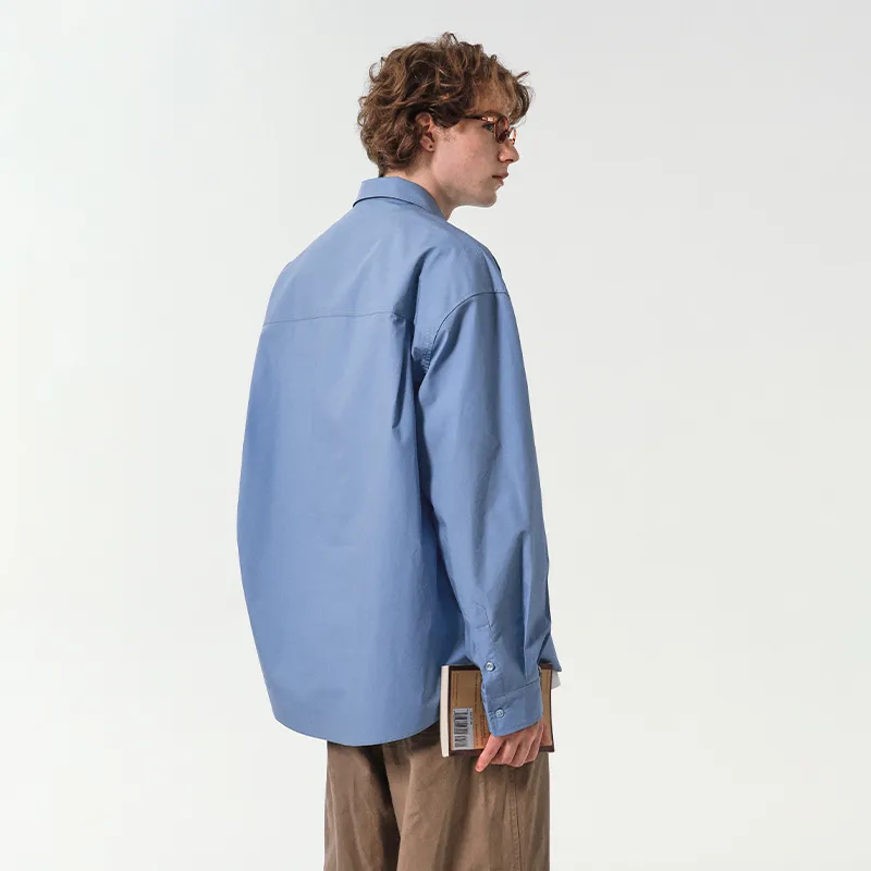 SINGLE MOMENT Shirt Unisex Sky Blue-2