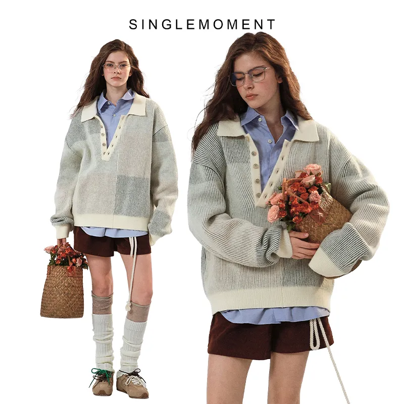 SINGLE MOMENT Sweater Unisex Multicolor-2