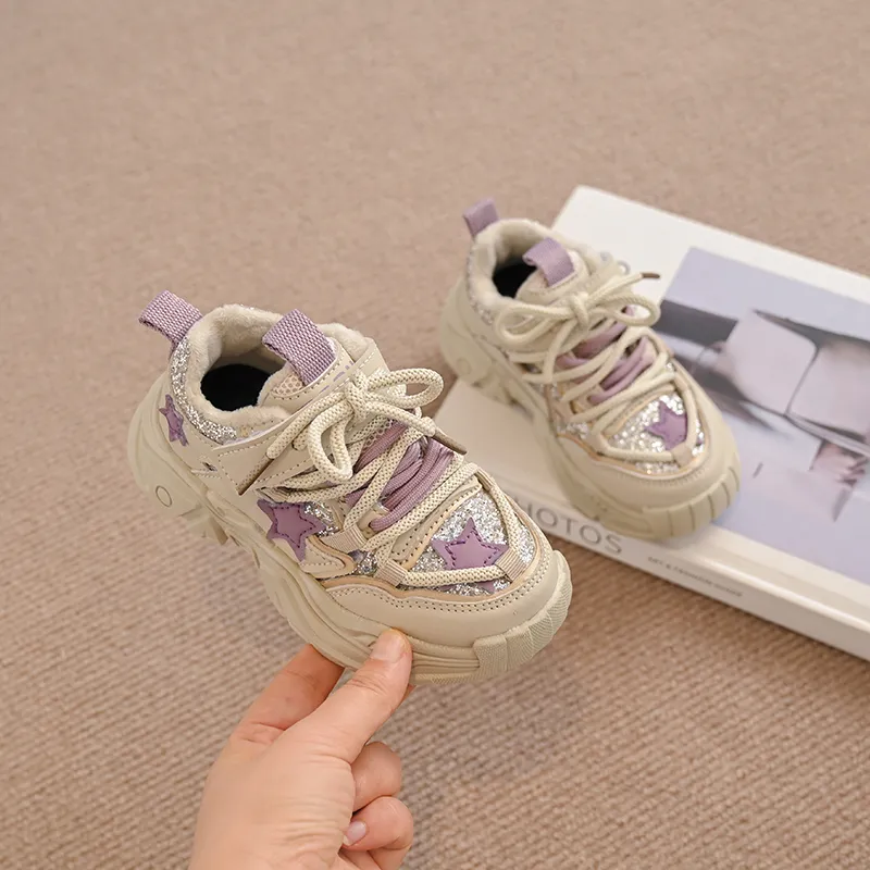 FIRS Kids Anti Slip Wear Resistant Kids Lifestyle Shoes Purple Kids'-3