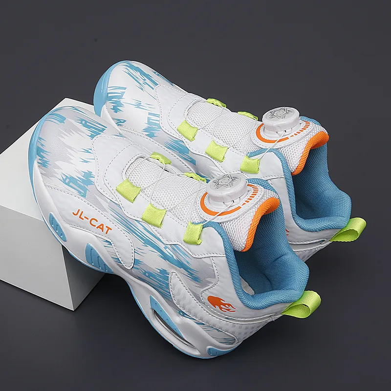 FIRS Kids Cushioned Wear Resistant Water Resistant Children's Basketball Shoes Kids'-2