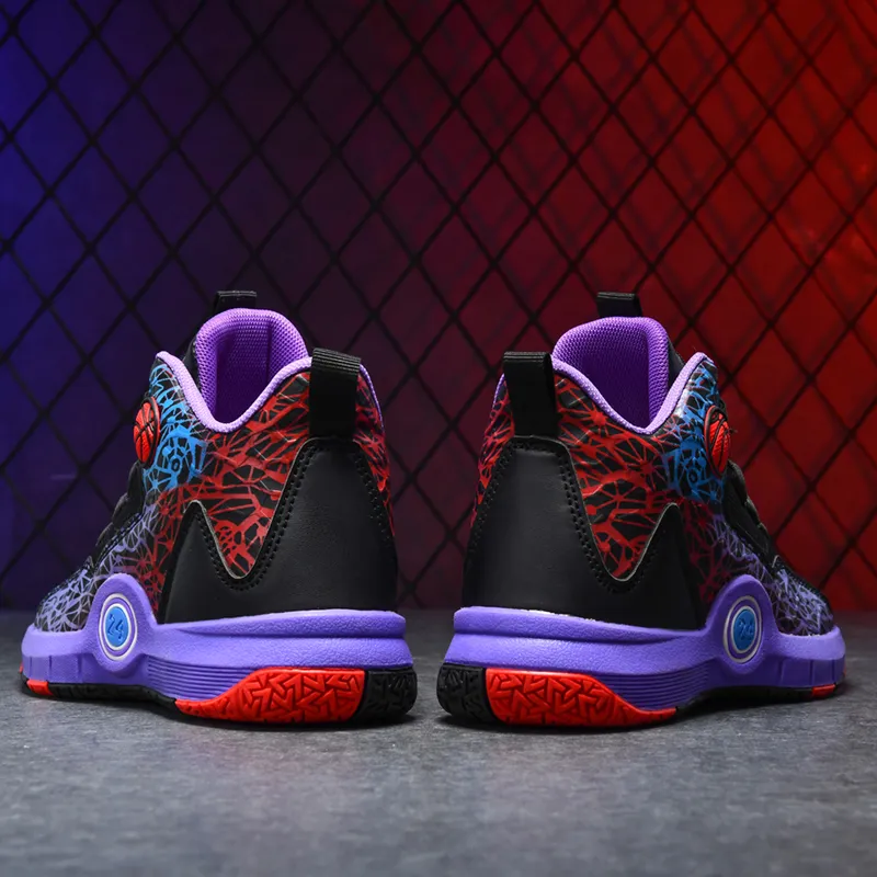 FIRS Kids Abrasion Resistant Waterproof And Breathable Children's Basketball Shoes Kids'-7