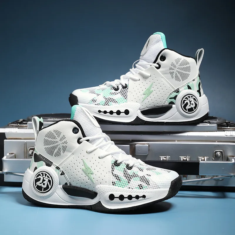 FIRS Kids Durable Breathable Children's Basketball Shoes Kids'-10