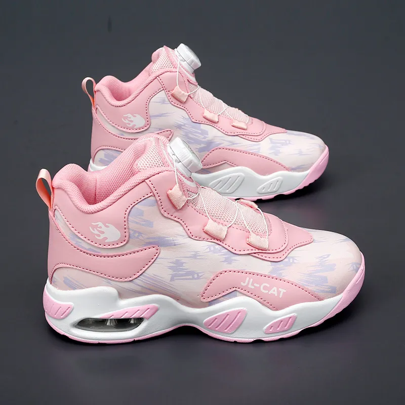 FIRS Kids Cushioned Wear Resistant Water Resistant Children's Basketball Shoes Kids'-10