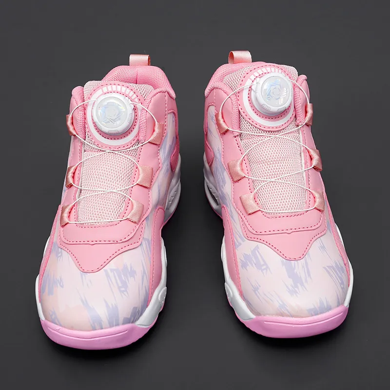 FIRS Kids Cushioned Wear Resistant Water Resistant Children's Basketball Shoes Kids'-11