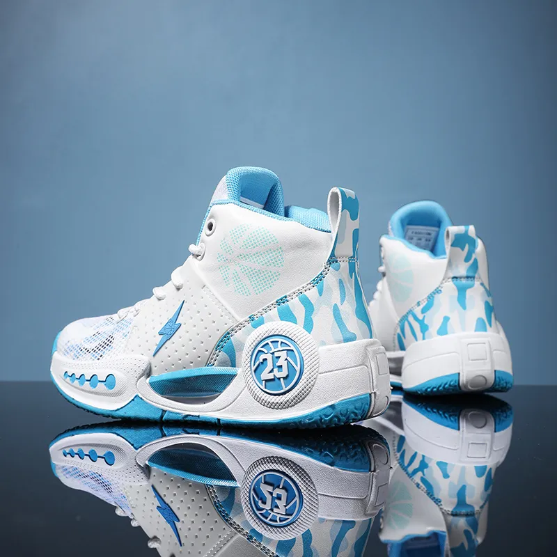 FIRS Kids Durable Breathable Children's Basketball Shoes Kids'-3