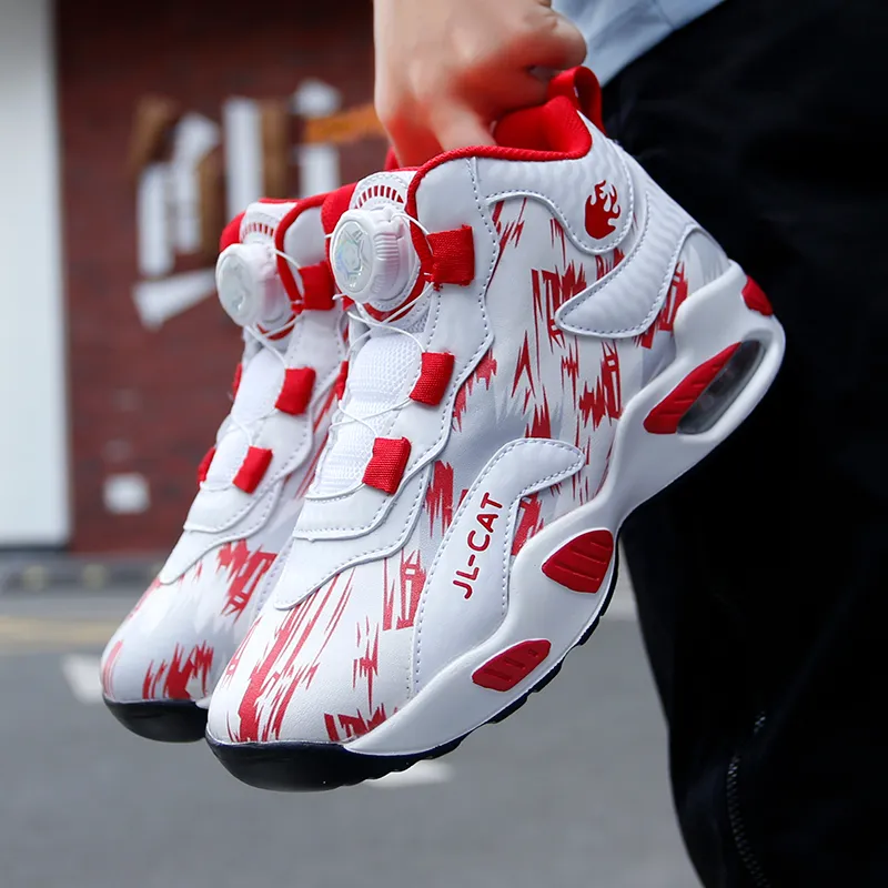 FIRS Kids Cushioned Wear Resistant Water Resistant Children's Basketball Shoes Kids'-18
