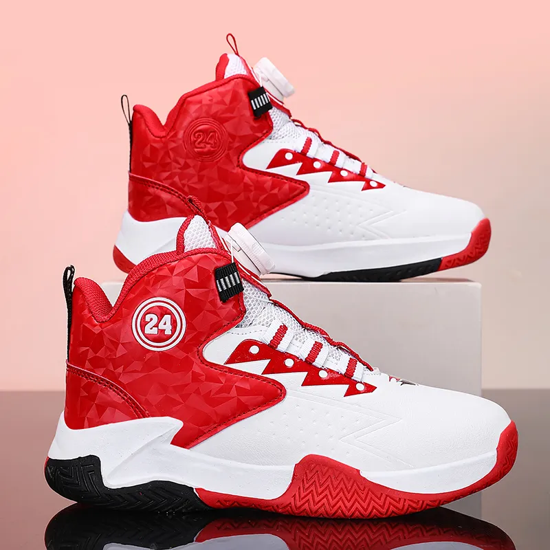 FIRS Kids Abrasion Resistant Slip Resistant Children's Basketball Shoes Kids'-6
