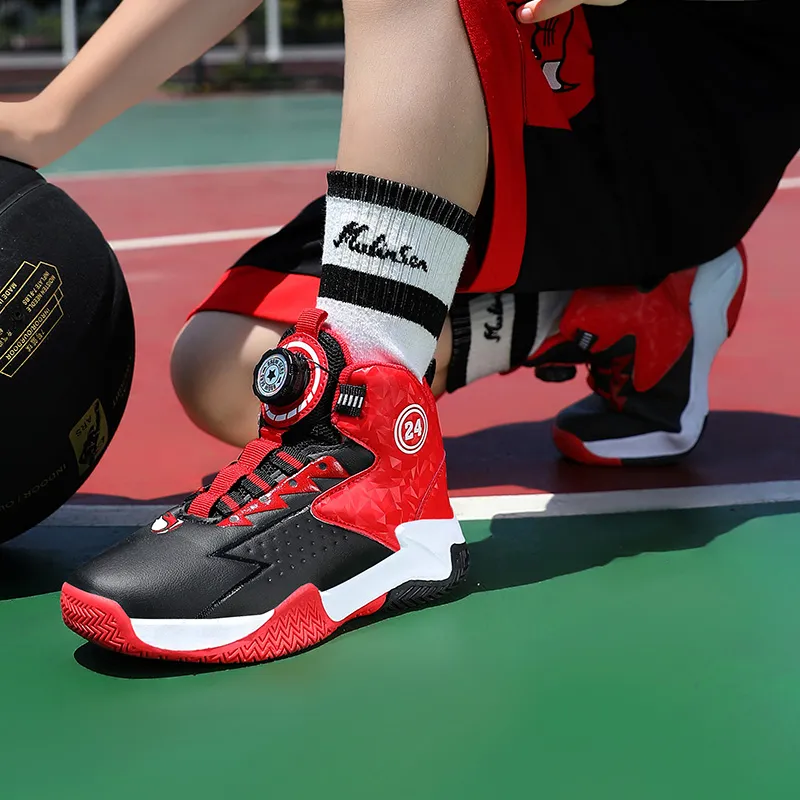 FIRS Kids Abrasion Resistant Slip Resistant Children's Basketball Shoes Kids'-11