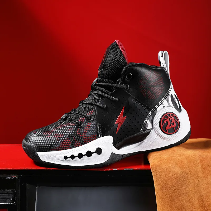 FIRS Kids Durable Breathable Children's Basketball Shoes Kids'-7
