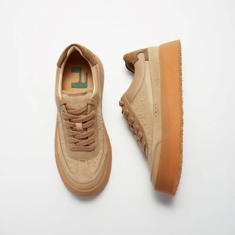 UNO FLATU Gravity Collection Low Top Skateboard Shoes Unisex Terracotta Brown-2