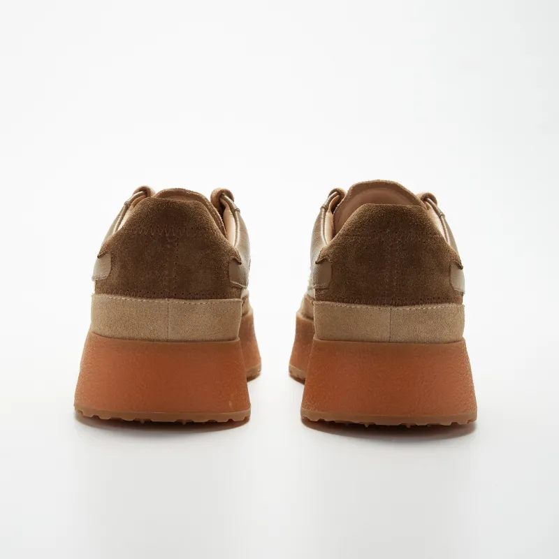 UNO FLATU Gravity Collection Low Top Skateboard Shoes Unisex Terracotta Brown-4