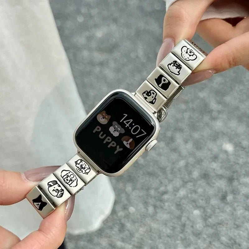 IWabcertoo Apple Compatibility Watch Band 180mm Metal-10