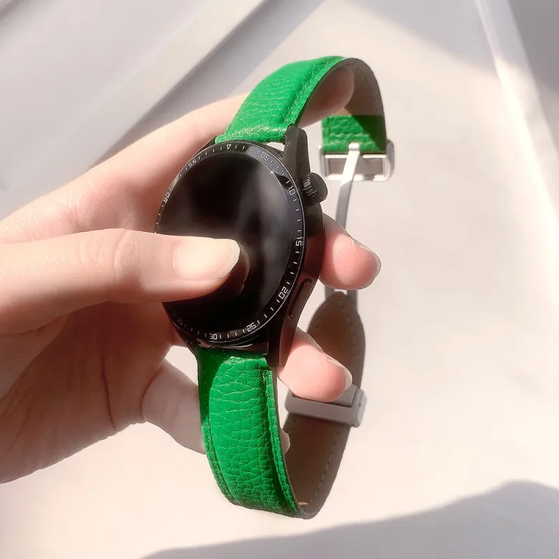 IWabcertoo Watch Band Huawei Compatibility Leather Material-18