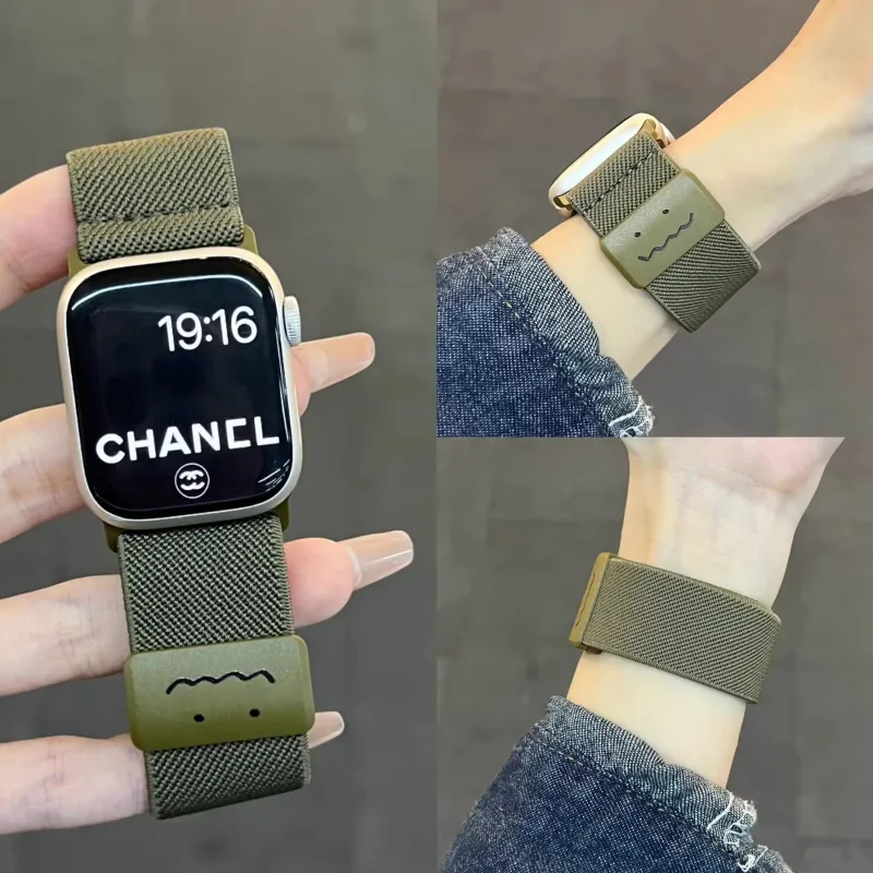 IWabcertoo Apple Compatibility Watch Band Fabric Material-5
