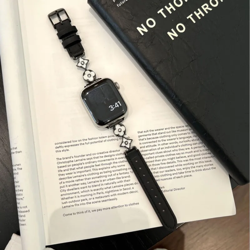 IWabcertoo Apple Compatibility Watch Band Metal-10