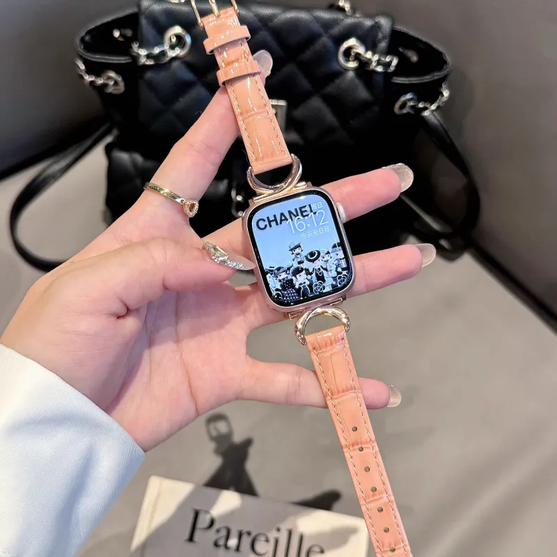 IWabcertoo Apple Compatibility Watch Band Leather-1