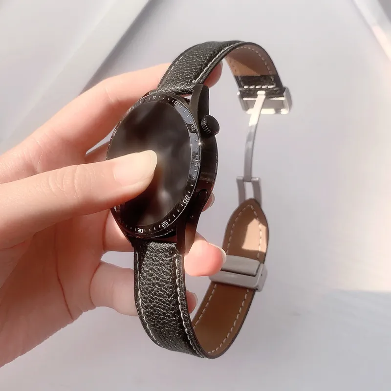 IWabcertoo Watch Band Huawei Compatibility Leather Material-13