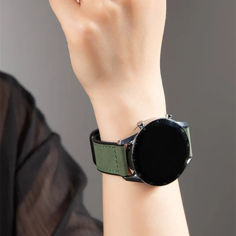 IWabcertoo Watch Band Huawei Compatibility Silicone Material-2