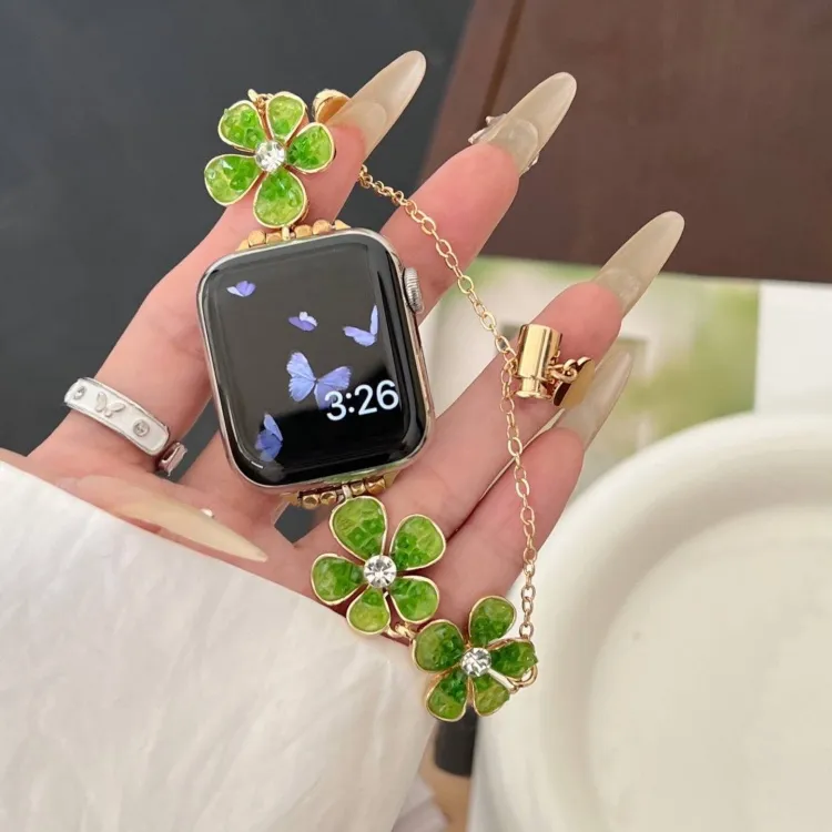 IWabcertoo Apple Compatibility Watch Band Metal-9