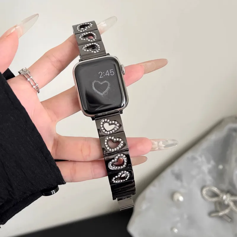 IWabcertoo Watch Band Apple Compatibility Metal-7