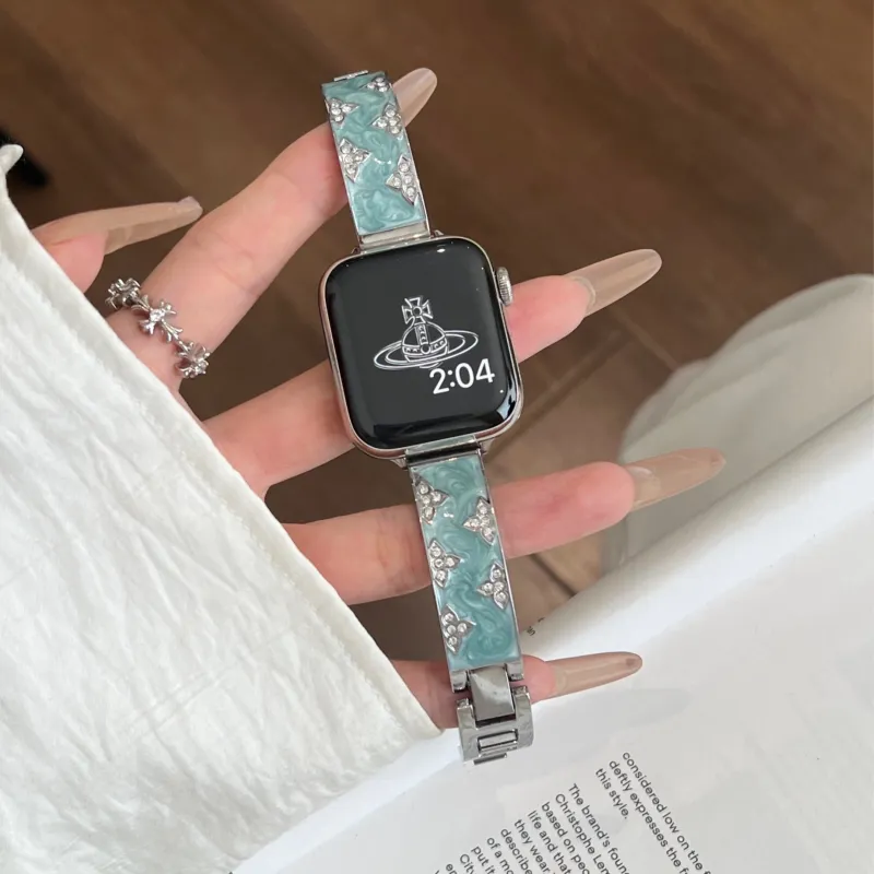 IWabcertoo Apple Compatibility Watch Band 22cm Metal-5