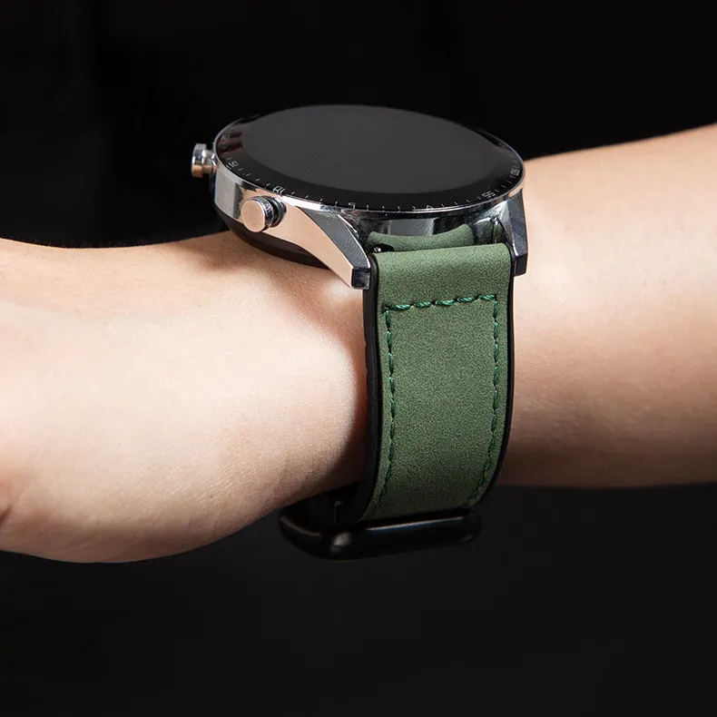 IWabcertoo Watch Band Huawei Compatibility Silicone Material-1