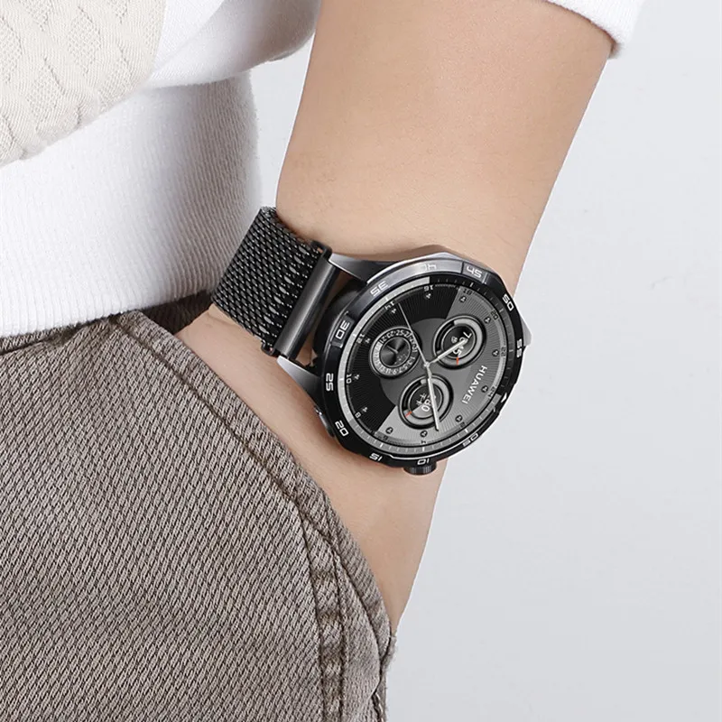 IWabcertoo Huawei Compatibility Watch Band Metal-5