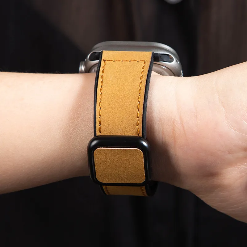 IWabcertoo Watch Band Apple Compatibility Silicone Material-6