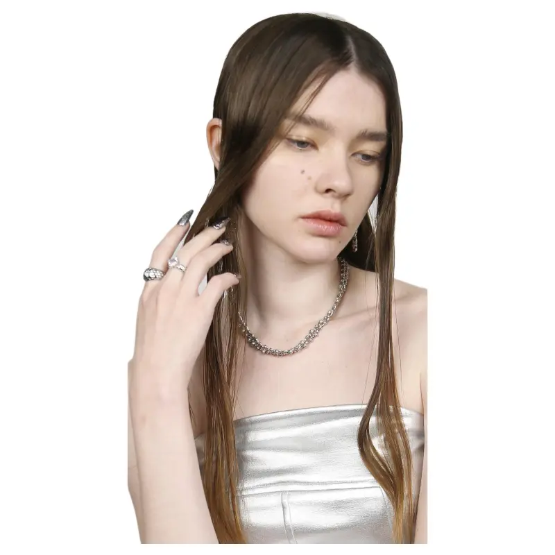 FANGFANGMARCEAU Copper Necklaces Unisex-1