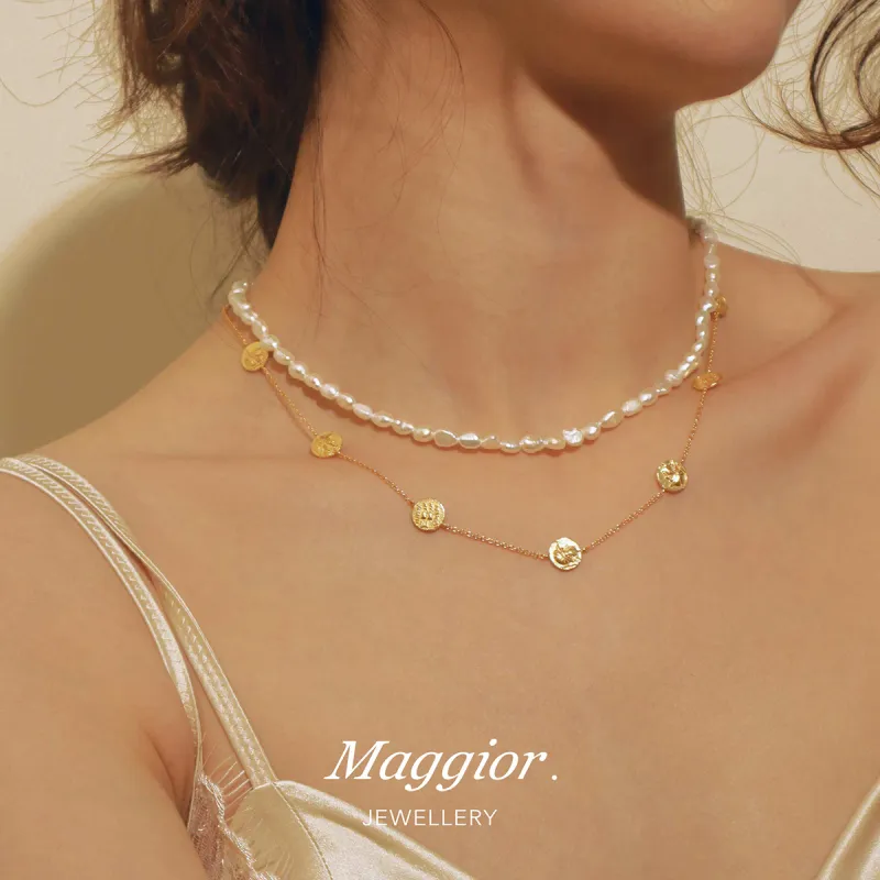 Sundanese Gold Plated Copper Necklaces Women's-4