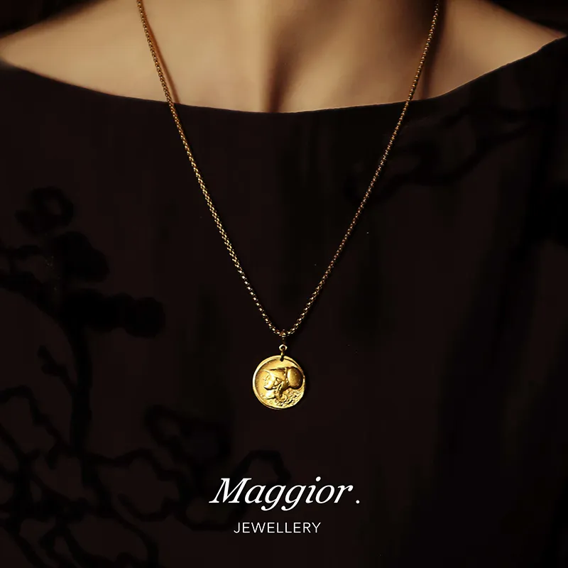 Sundanese Gold Plated Copper Necklaces Women's-1