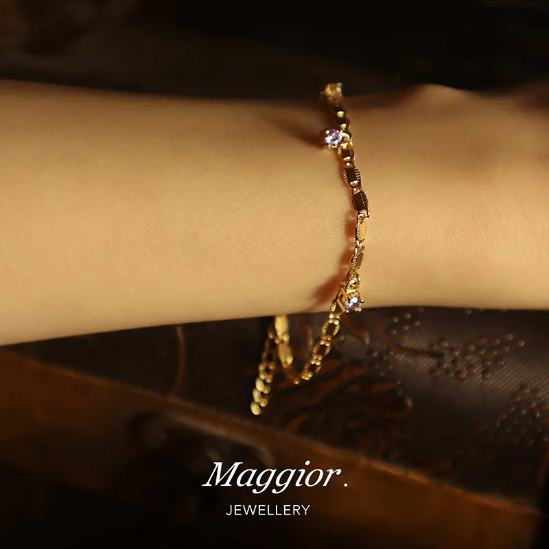 Sundanese Gold Plated Copper Bracelets Women's-4